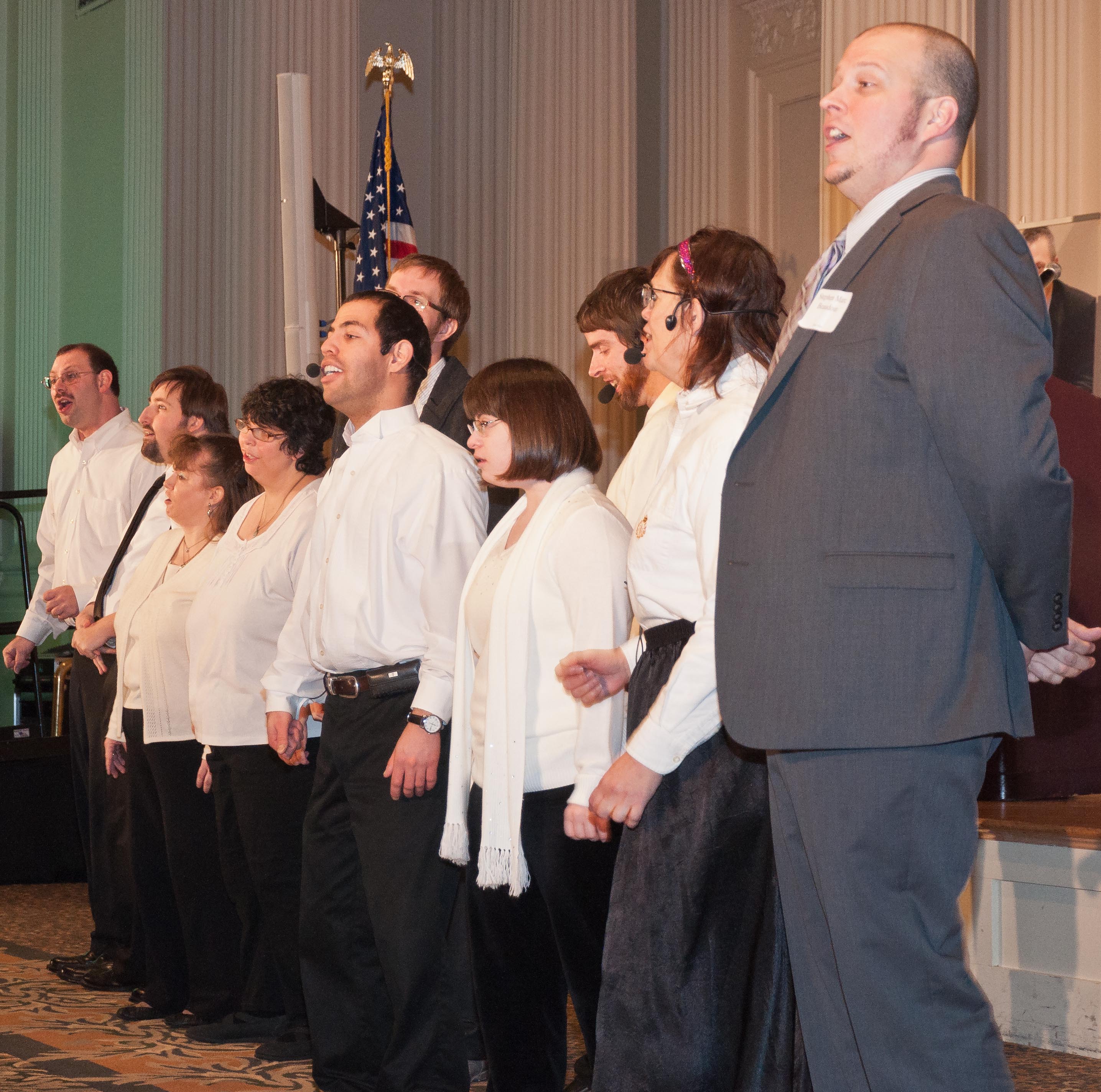 Flashmob at the 2012 Equity Awards Event